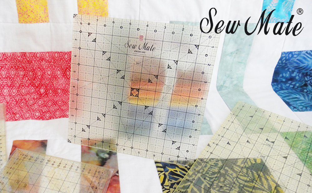 Sew Mate拼布止滑尺 Non-Slip Quilting Rulers